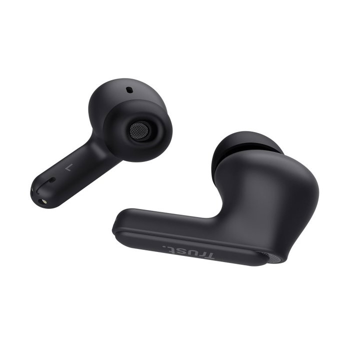 Trust Yavi Auriculares Bluetooth ENC con estuche de carga - Negros Trust Yavi Auriculares Bluetooth ENC con estuche de carga - Negros